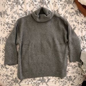 Oversized Turtleneck Sweater